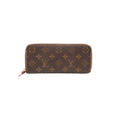 Louis Vuitton Clemence Zip Long Wallet