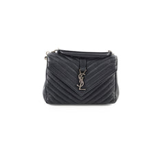 Saint Laurent College Bag Medium Black