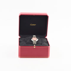 Cartier Ballon 36mm Watch Pink Face 819471ZX