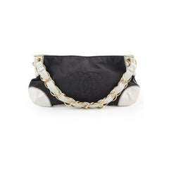 Chanel Vintage Canvas Shoulder Bag