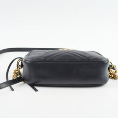 Gucci Marmont Camera Bag Black