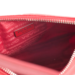 Prada Re-Edition 2005 Nylon Saffiano Mini Bag Red