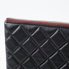 Chanel O Case Lambskin Black (20 Series)