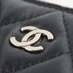 Chanel O Case Lambskin Black (20 Series)