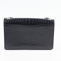 Saint Laurent Kate Medium Tassel Embossed Black