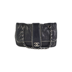 Chanel Black Seasonal Lambskin Flap Bag