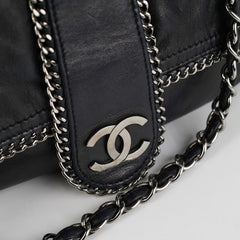 Chanel Black Seasonal Lambskin Flap Bag