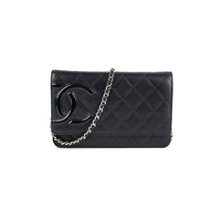 Chanel Wallet on Chain WOC Black