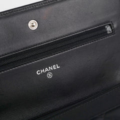 Chanel Wallet on Chain WOC Black