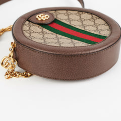 Gucci Ophidia GG Round Shoulder Bag