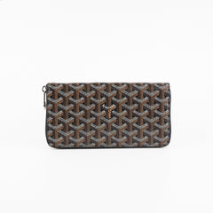 Goyard Matignon GM Long Black Wallet