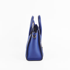 Celine Nano Luggage Blue Bag