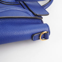 Celine Nano Luggage Blue Bag