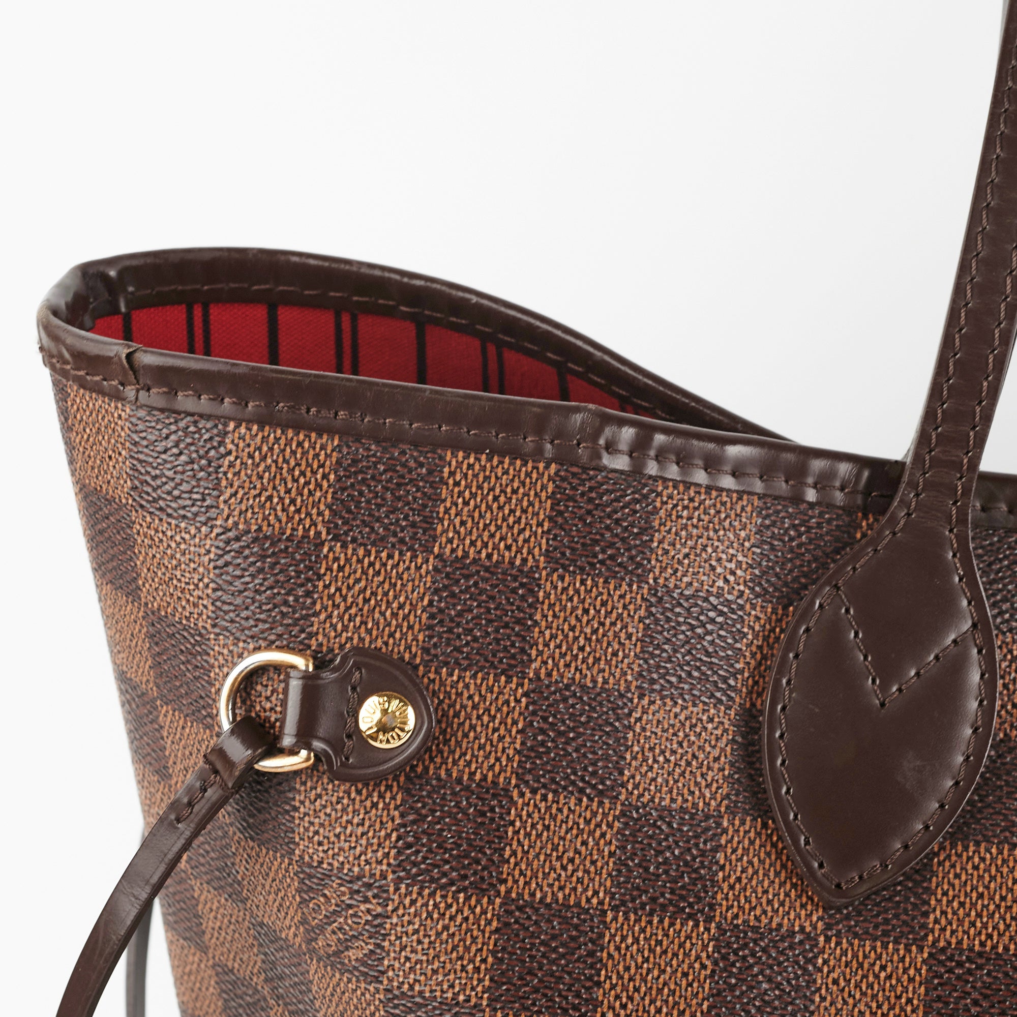 Louis Vuitton Neverfull MM Damier Ebene - THE PURSE AFFAIR