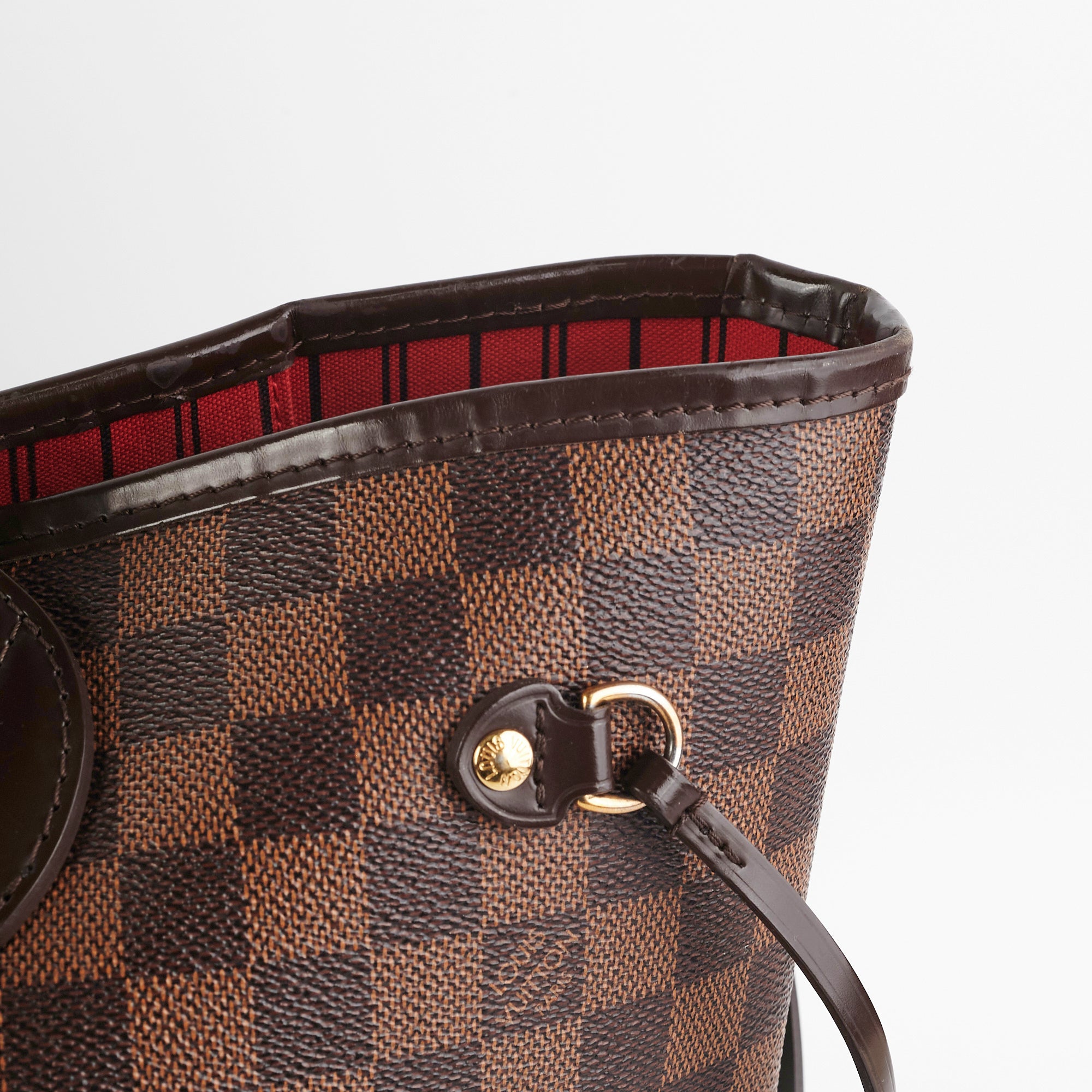 Louis Vuitton Neverfull Bag MM Damier Ebene - THE PURSE AFFAIR