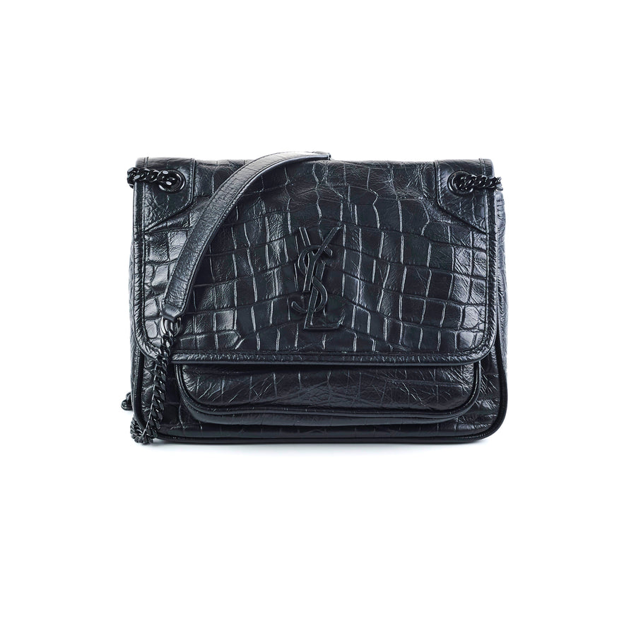 Saint Laurent Niki Large Black - THE PURSE AFFAIR