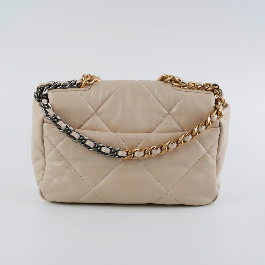 Chanel Medallion Bag Beige - THE PURSE AFFAIR