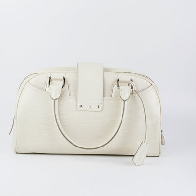 Louis Vuitton Cream Epi Bowling Bag - THE PURSE AFFAIR