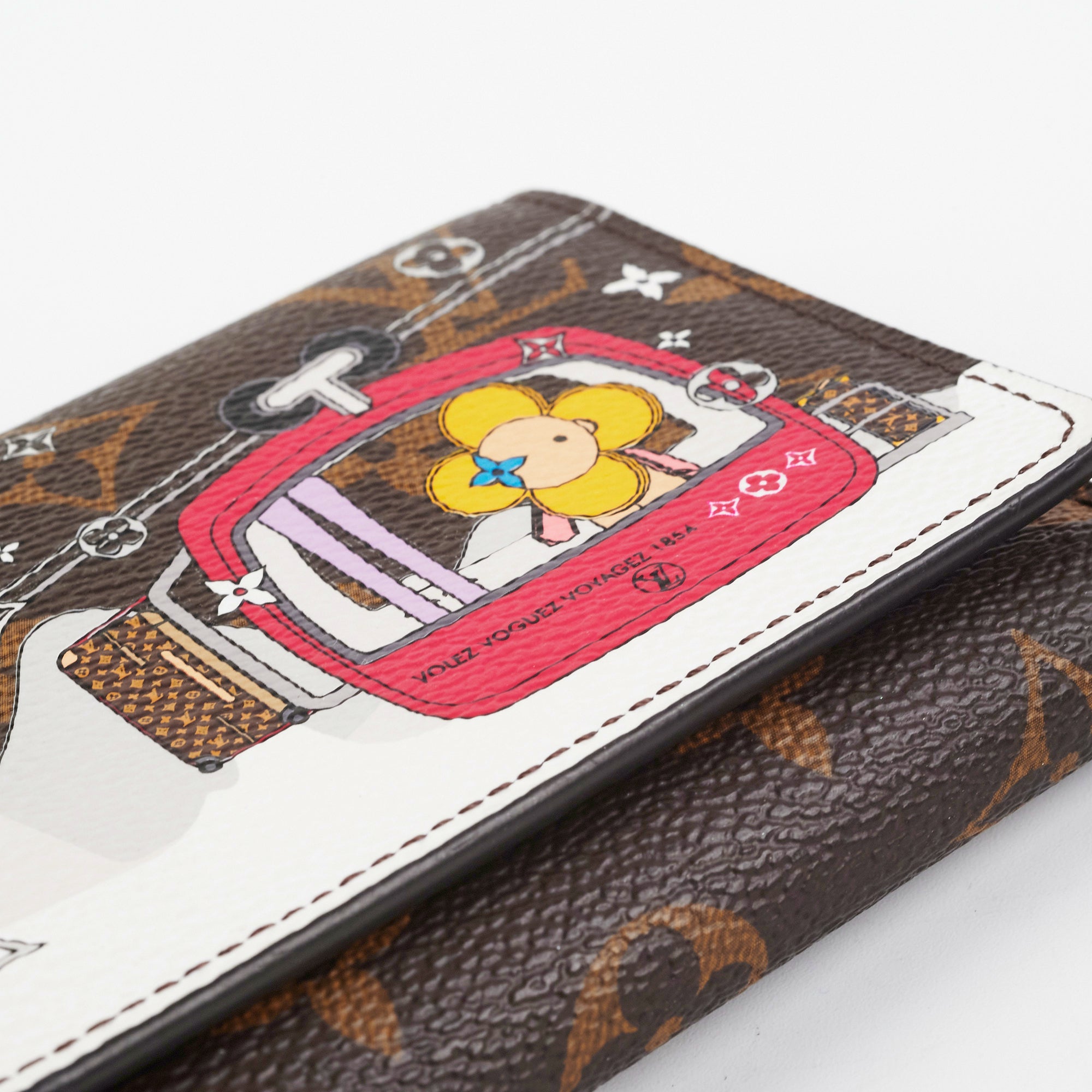 Limited Collection ! Louis Vuitton M68492 Monogram Christmas Animation  Victorine Wallet - The Attic Place