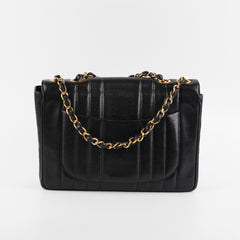 ITEM 33 - Chanel Vintage Caviar Jumbo Black