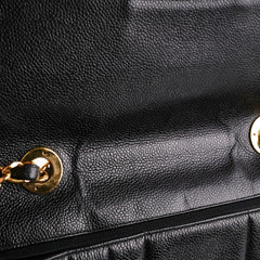 ITEM 33 - Chanel Vintage Caviar Jumbo Black