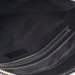 Gucci Black Messenger Monogram Shoulder Bag