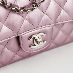 Chanel Mini Rectangular Iridescent Purple