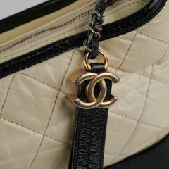 Chanel Small White Gabrielle Lambskin Bag