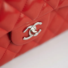 Chanel Jumbo Double Flap Red