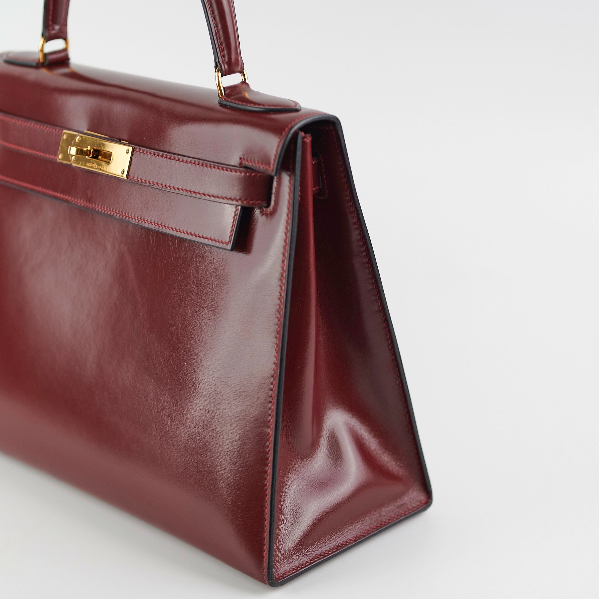 Hermes clearance kelly burgundy