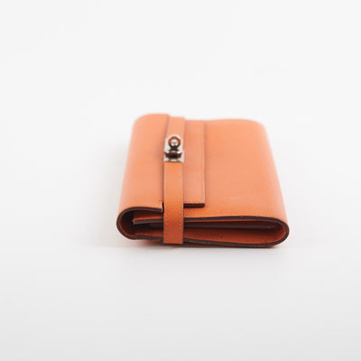 Hermes Orange Kelly Wallet - THE PURSE AFFAIR