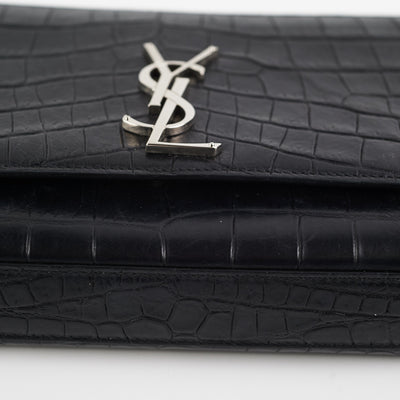 Saint Laurent Monogram Blogger Crossbody Black Bag - THE PURSE AFFAIR