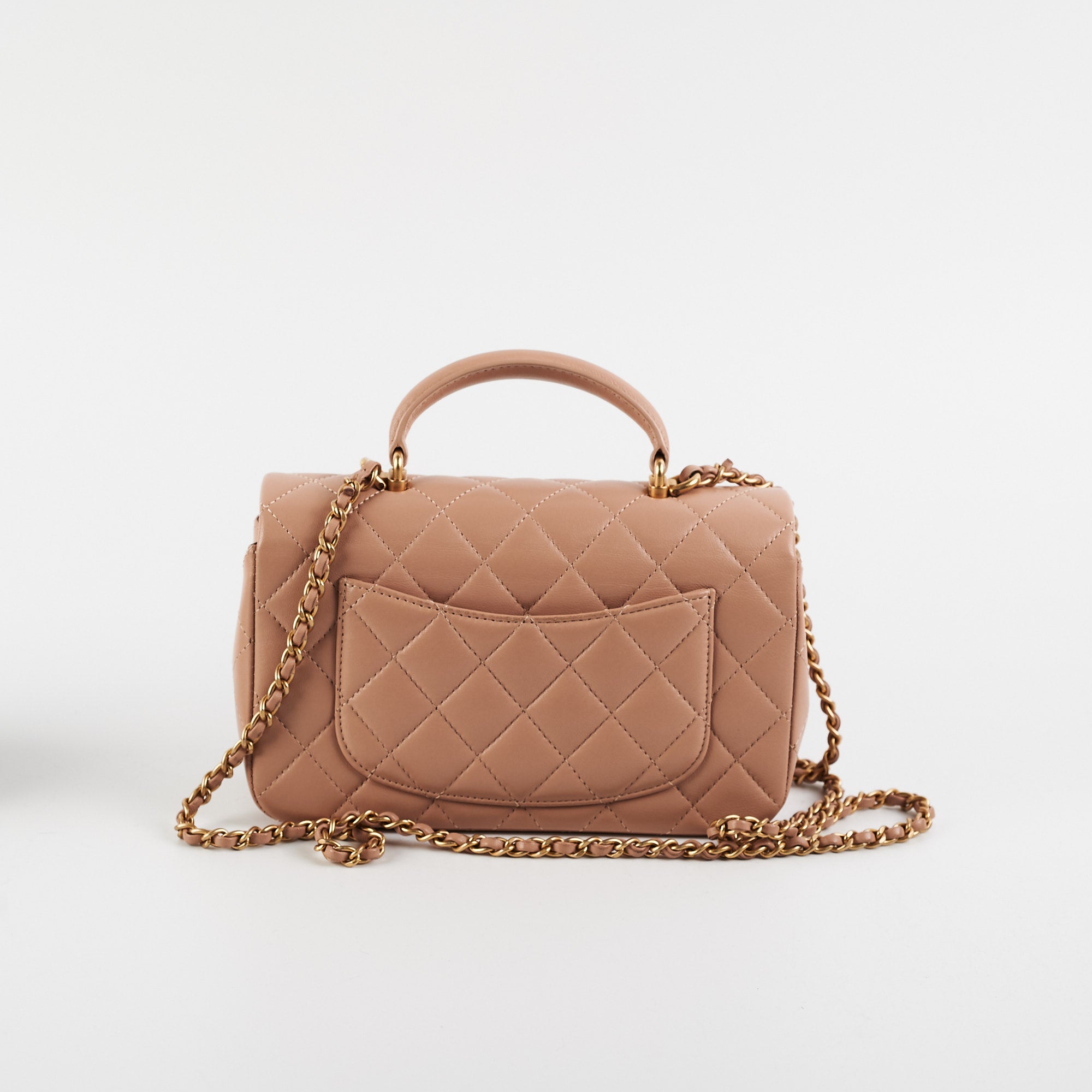 Chanel Mini Flap Bag With Top Handle - Kaialux