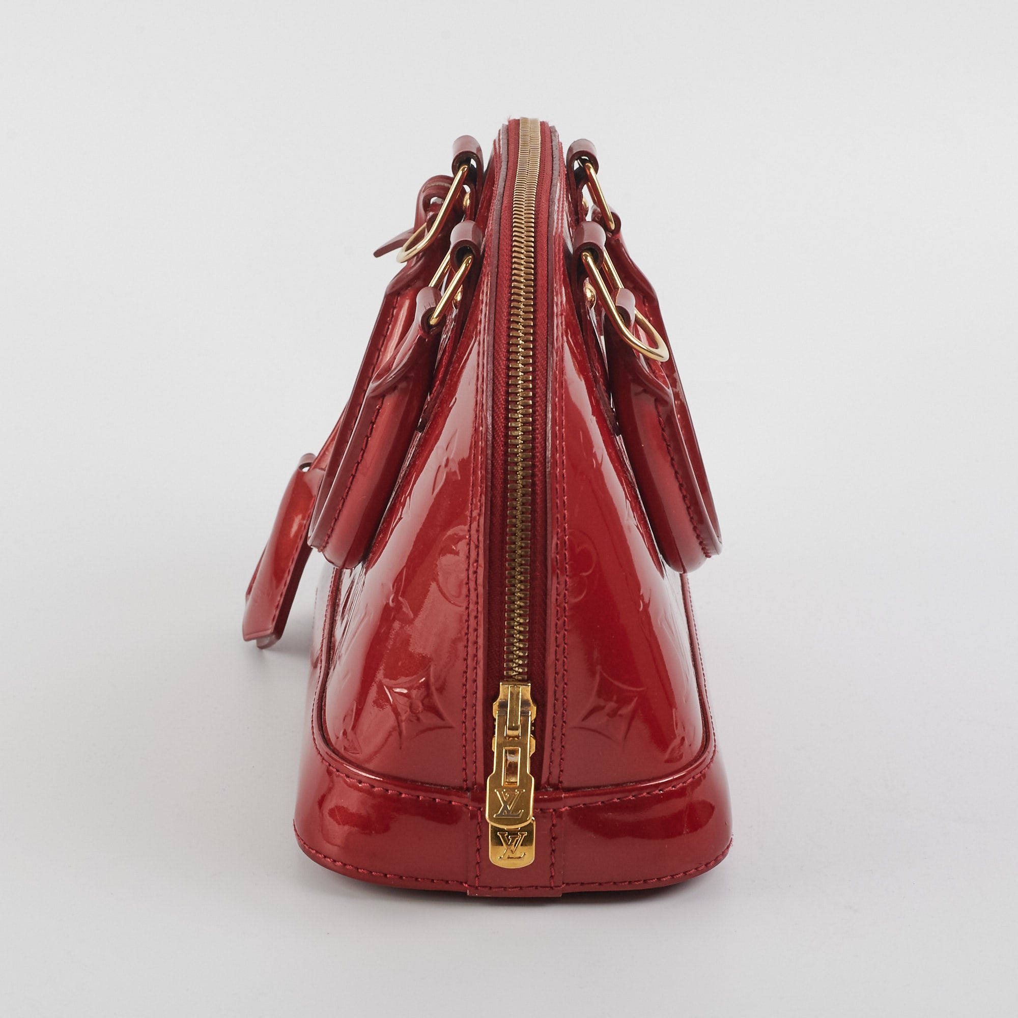 Louis Vuitton Alma BB Red Vernis – ＬＯＶＥＬＯＴＳＬＵＸＵＲＹ