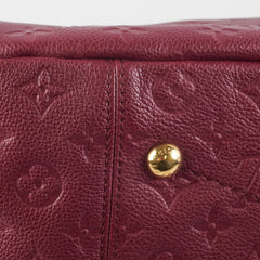 Louis Vuitton Artsy Burgundy MM Shoulder Bag