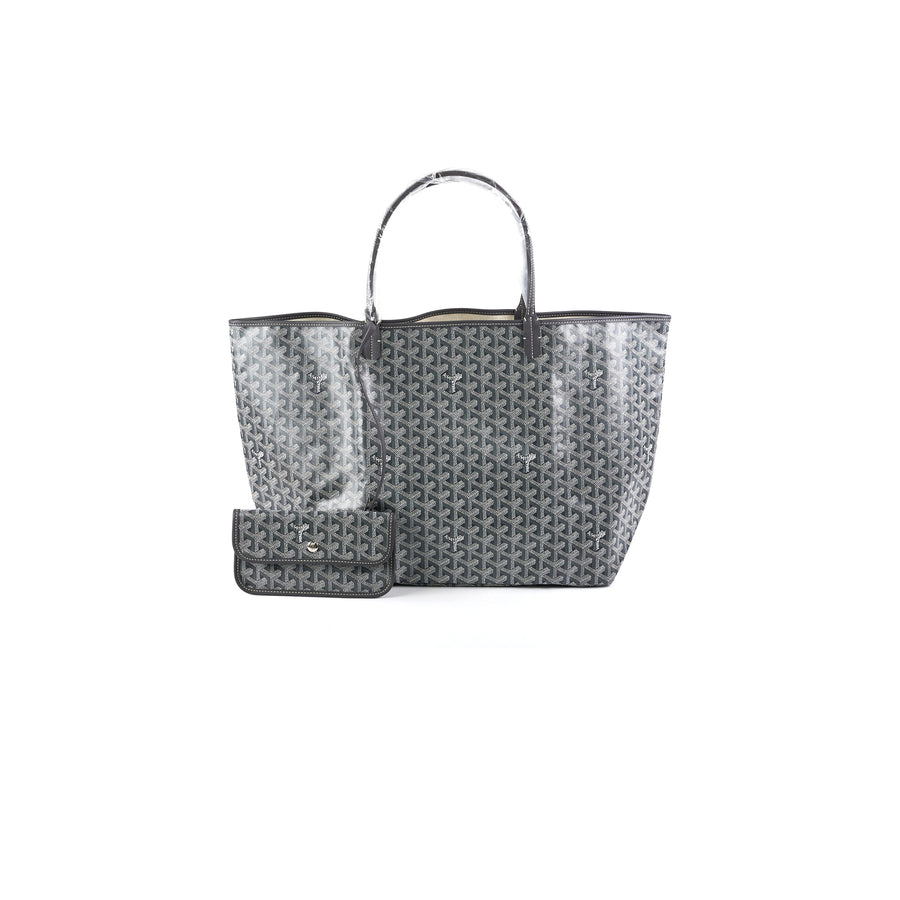 Goyard St Lous GM Gris Grey Tote - THE PURSE AFFAIR