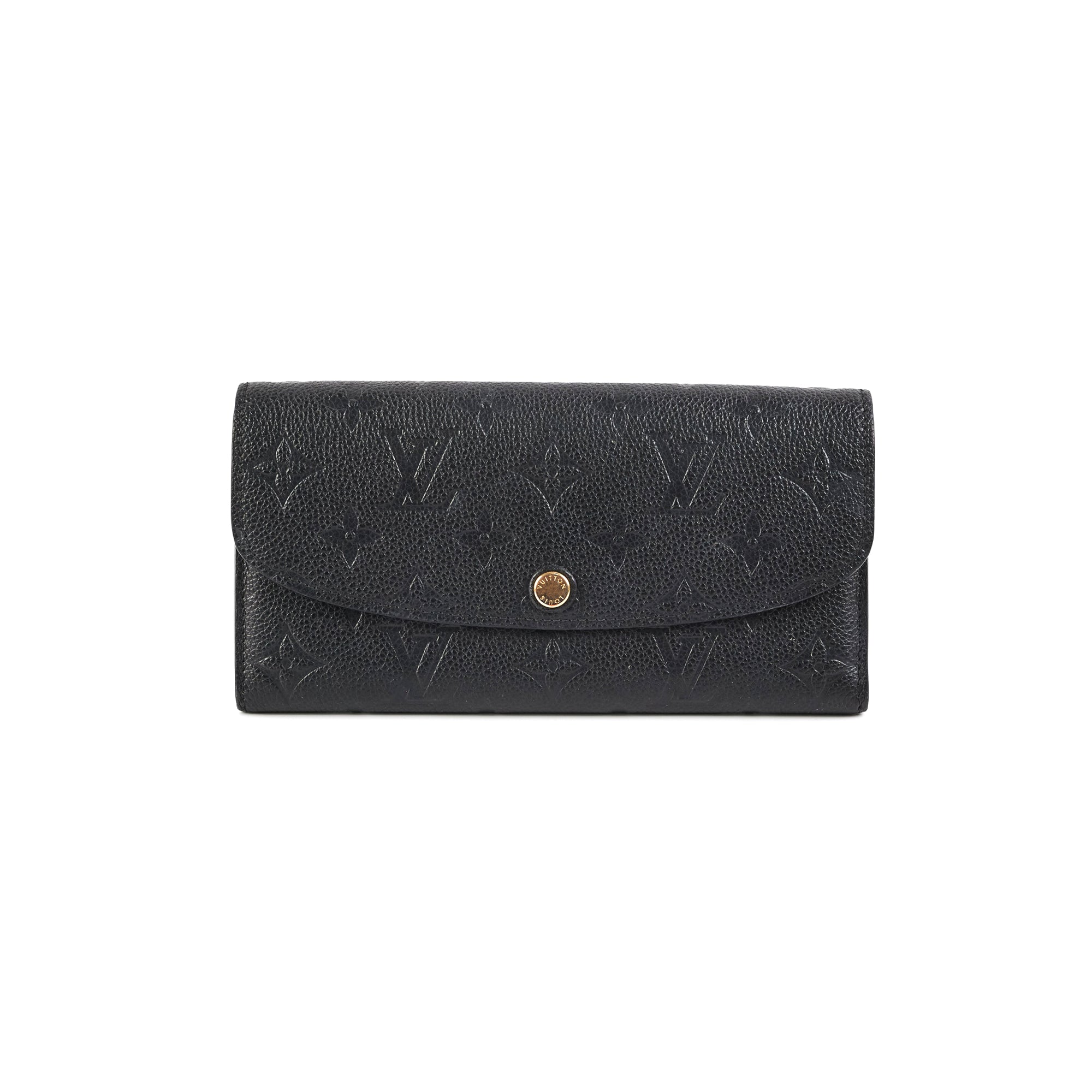 Louis Vuitton Wallet Empreinte Leather Black - THE PURSE AFFAIR