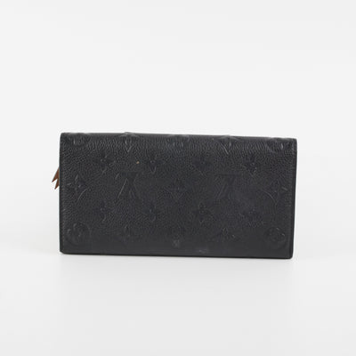 Louis Vuitton Wallet Empreinte Leather Black - THE PURSE AFFAIR