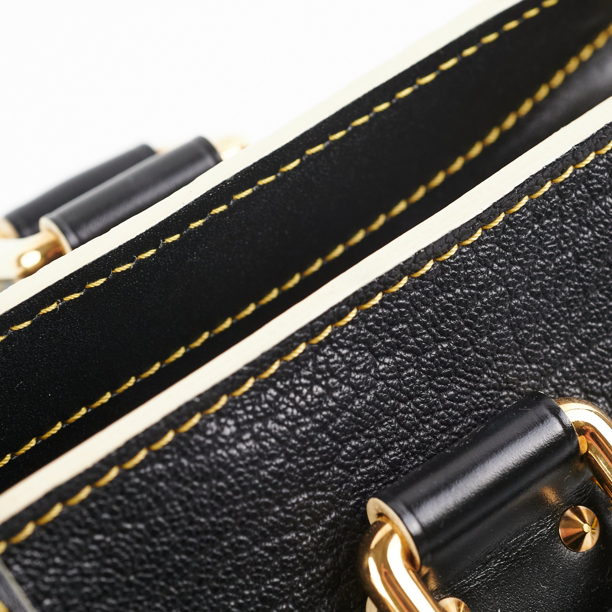 Louis Vuitton Suhali L'Epanoui PM - Black Handle Bags, Handbags