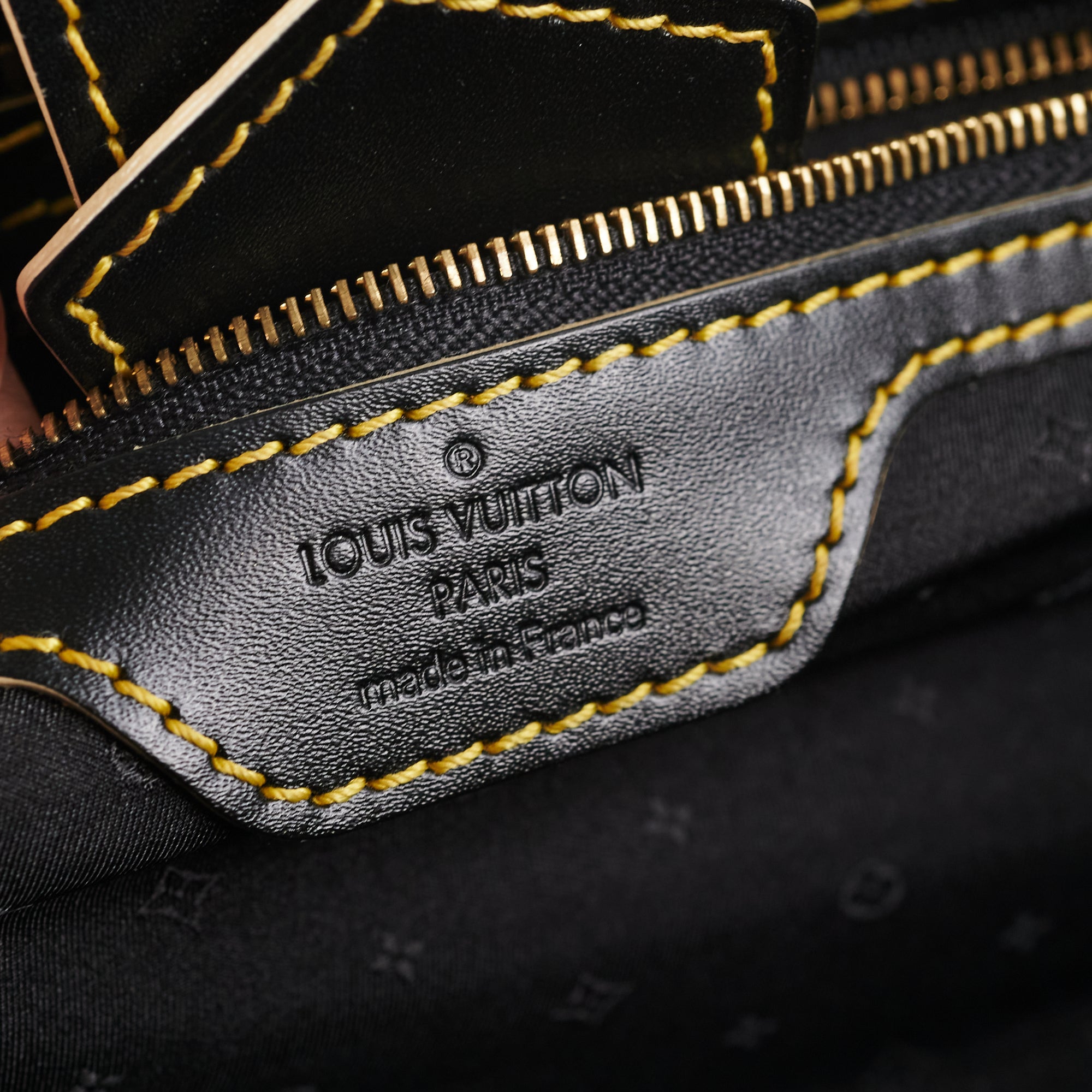 Louis Vuitton Louis Vuitton L'Epanoui PM Black Suhali Leather Hand