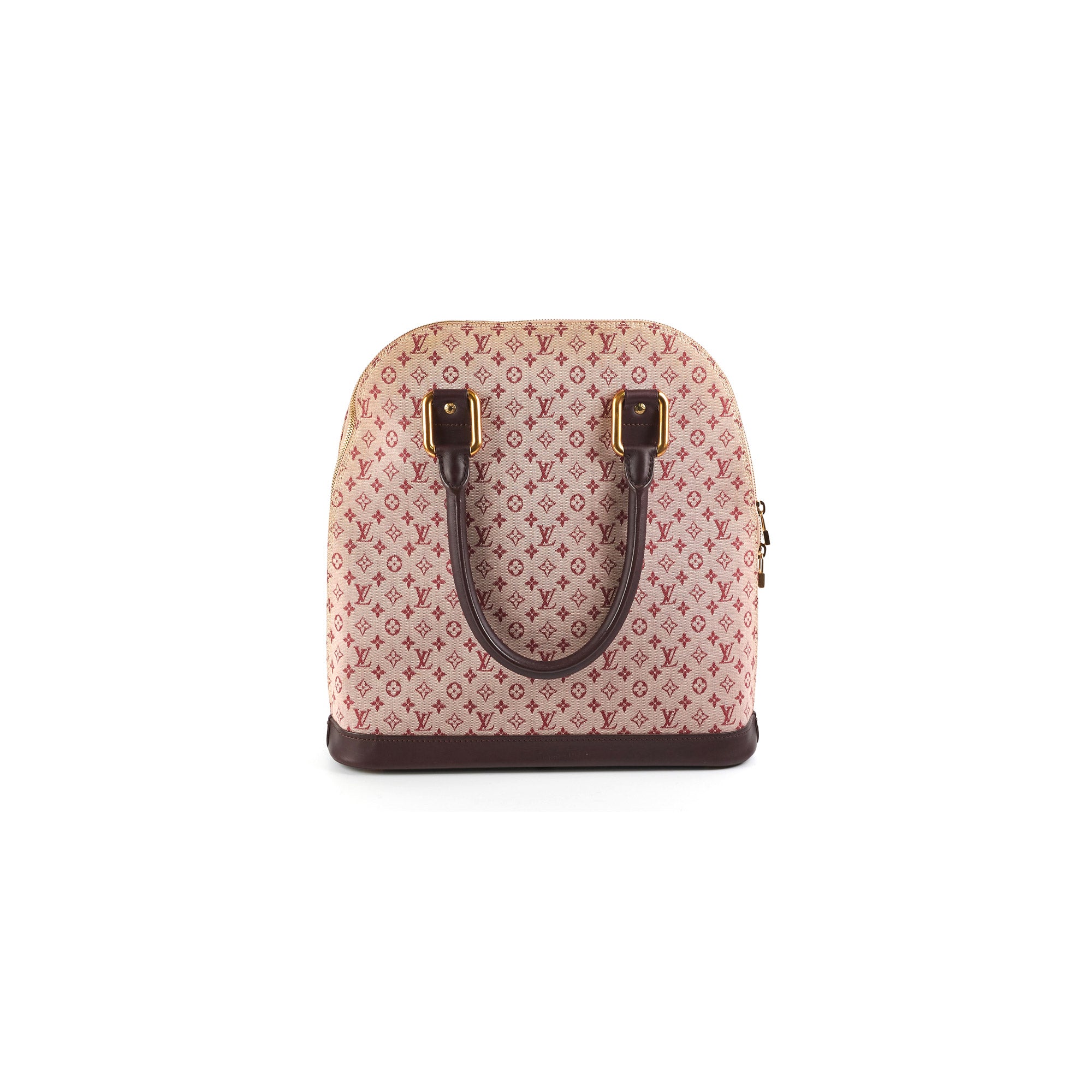Louis Vuitton Cerise Monogram Bordeaux Mini Lin Alma Haut Bag 862801
