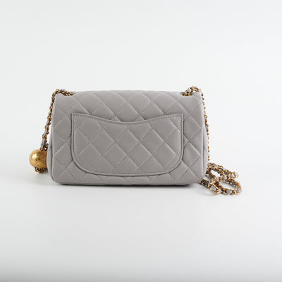 Chanel Vintage 24 Gold Mini Flap Bag - THE PURSE AFFAIR