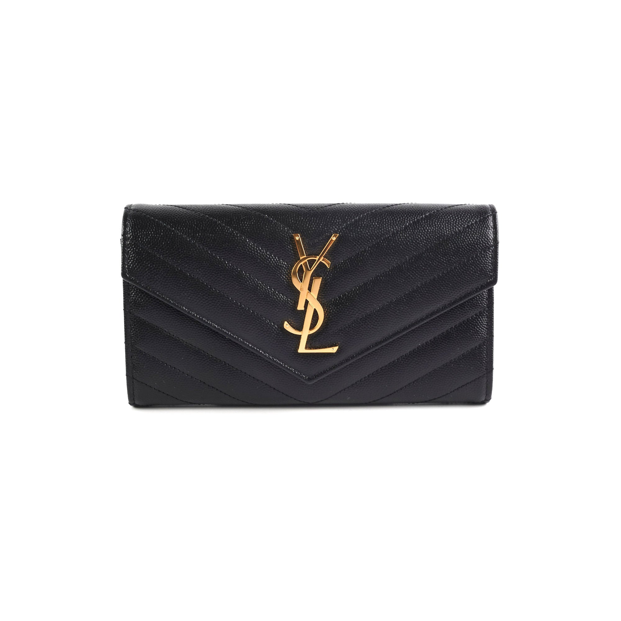 Saint Laurent Card Holder Black - THE PURSE AFFAIR