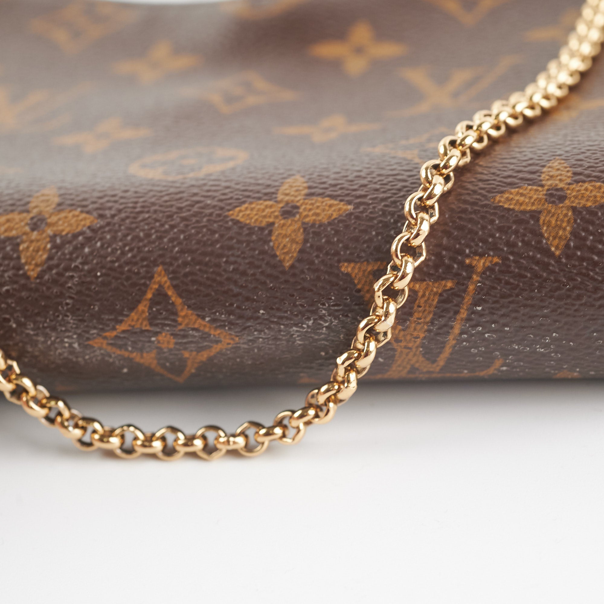 Louis Vuitton Monogram Pallas Pochette - Brown Clutches, Handbags -  LOU783436