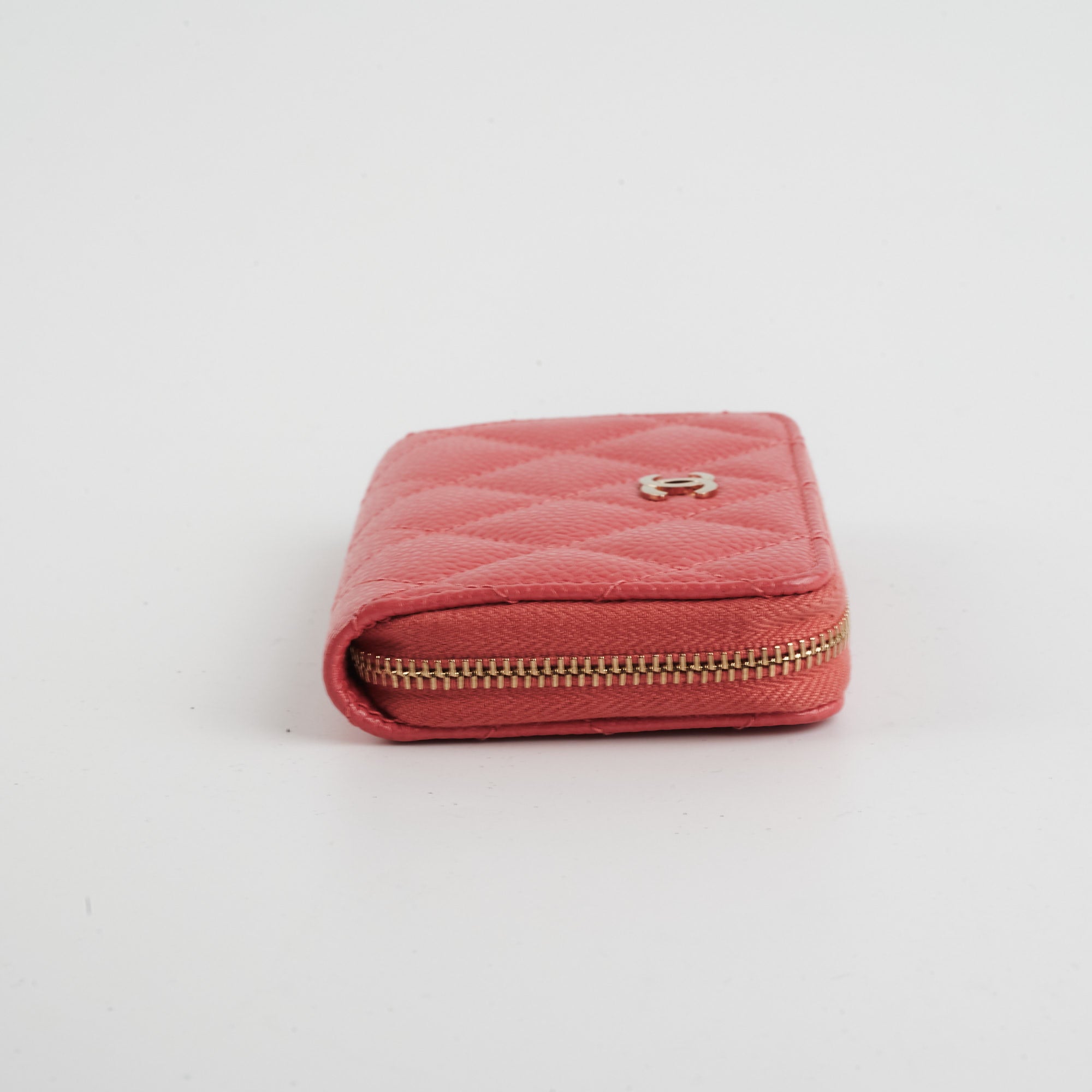 Chanel Zip Coin Purse Pink 22P - THE PURSE AFFAIR