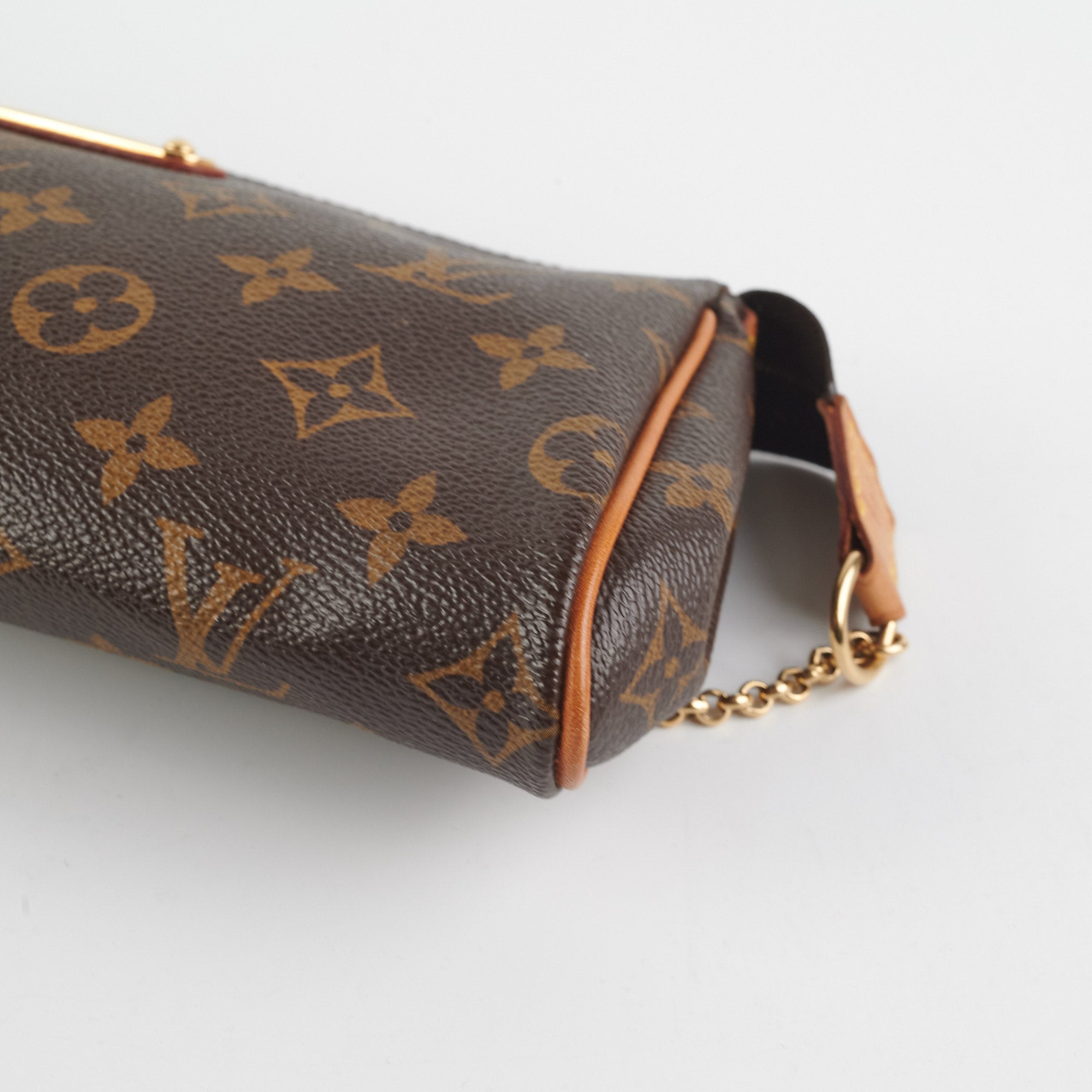 ❤️‍🩹SOLD❤️‍🩹 Louis Vuitton Eva Monogram Chain Clutch Purse