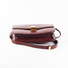 Celine Box Medium Burgundy