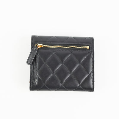 Chanel Classic Long Wallet Caviar Black - THE PURSE AFFAIR