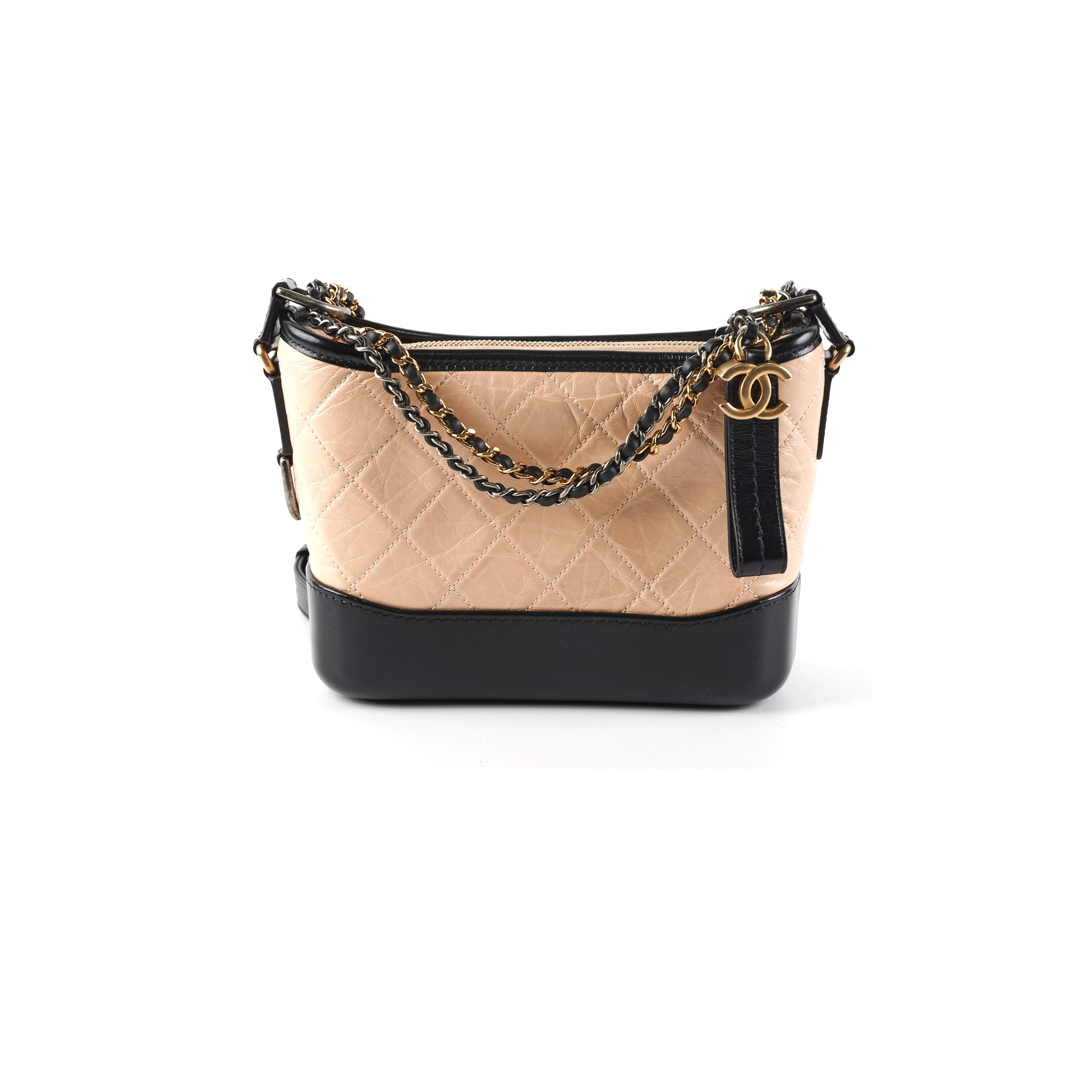 Chanel Gabrielle Hobo Small Black - THE PURSE AFFAIR