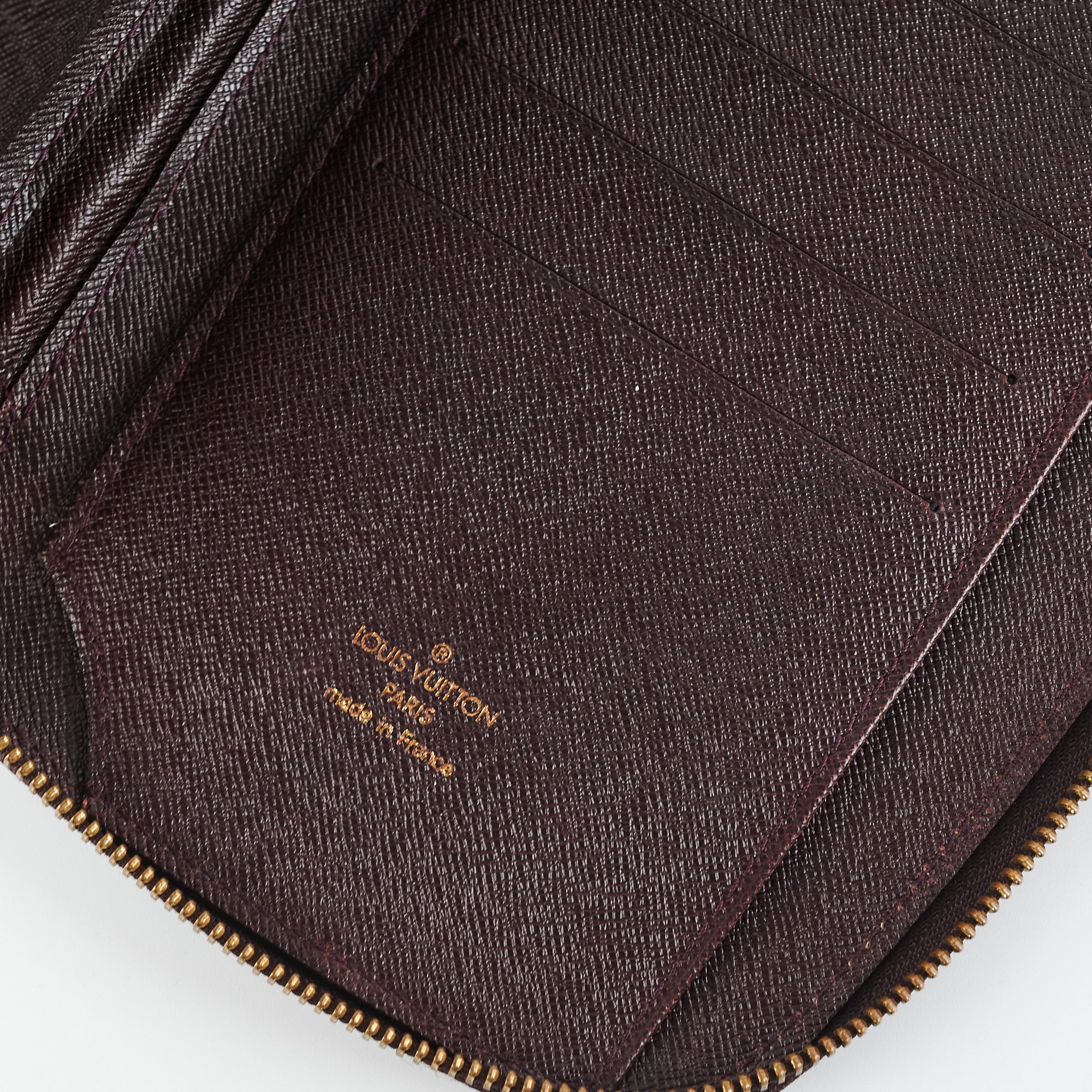 Louis Vuitton Porte Lena Fold Over Beige Epi Leather Clutch 872662